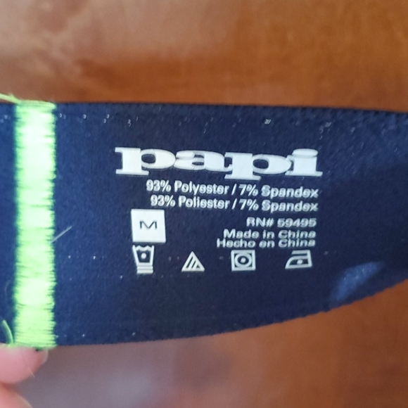 Blue Papi Microfiber Jockstrap Medium NWT - Picture 3 of 3